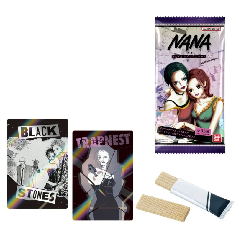 NANA TRADING CARD METALIZADA Y TWIN WAFER