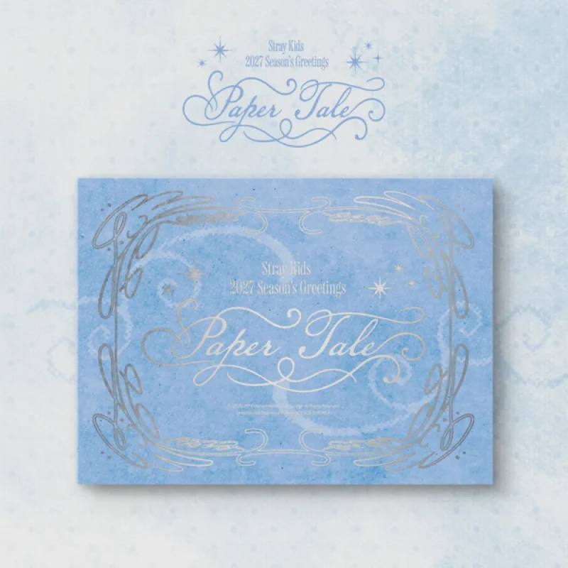 STRAY KIDS - 2027 SEASON'S GREETINGS (PAPER TALE) + PHOTOCARD SET APPLE MUSIC