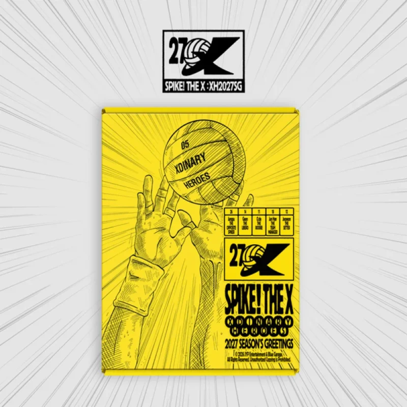 XDINARY HEROES - 2027 SEASON'S GREETINGS (SPIKE! THE X) + PHOTOCARD SET SW